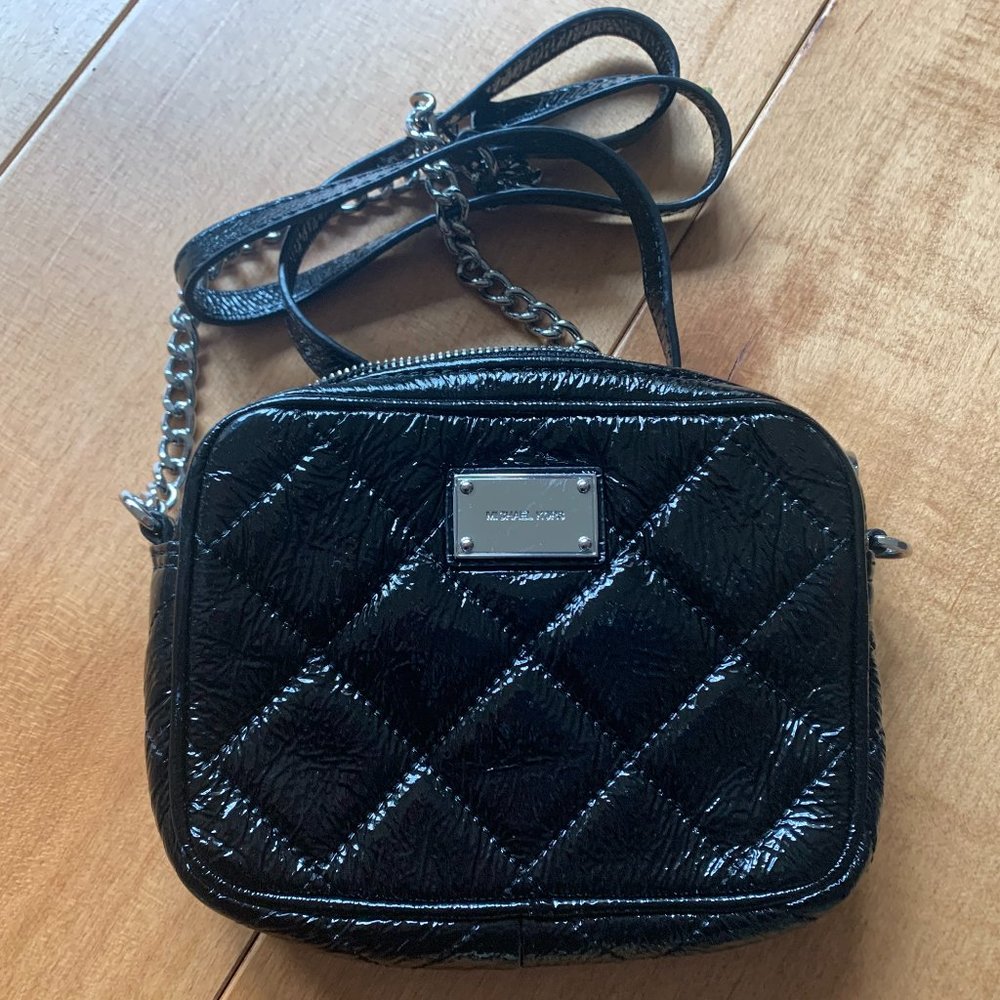 Michael Kors Evening black clutch bag, chain strap